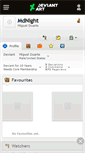 Mobile Screenshot of mdnight.deviantart.com