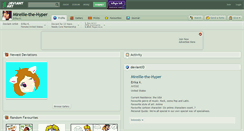 Desktop Screenshot of mireille-the-hyper.deviantart.com