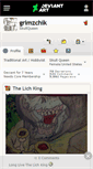 Mobile Screenshot of grimzchik.deviantart.com