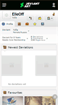 Mobile Screenshot of elleoff.deviantart.com