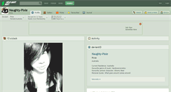 Desktop Screenshot of naughty-pixie.deviantart.com