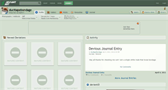 Desktop Screenshot of ducttapebondage.deviantart.com