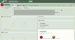 Desktop Screenshot of impinkplz.deviantart.com