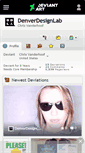 Mobile Screenshot of denverdesignlab.deviantart.com