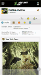 Mobile Screenshot of bubba-messa.deviantart.com