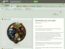 Tablet Screenshot of lirhya.deviantart.com