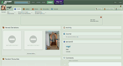 Desktop Screenshot of migtf.deviantart.com