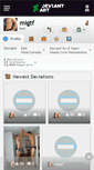 Mobile Screenshot of migtf.deviantart.com