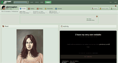 Desktop Screenshot of glennsapien.deviantart.com
