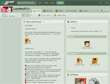 Tablet Screenshot of lucymeryfc.deviantart.com