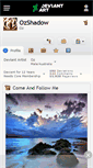 Mobile Screenshot of ozshadow.deviantart.com