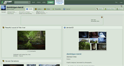 Desktop Screenshot of dominique-merot.deviantart.com