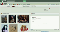 Desktop Screenshot of lulylulzz.deviantart.com