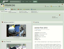 Tablet Screenshot of chibiyokai-chan.deviantart.com