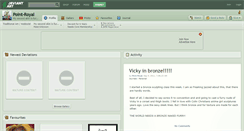 Desktop Screenshot of point-royal.deviantart.com