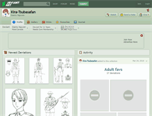 Tablet Screenshot of kira-tsubasafan.deviantart.com