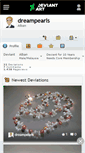 Mobile Screenshot of dreampearls.deviantart.com