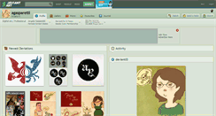 Desktop Screenshot of agasparetti.deviantart.com