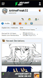 Mobile Screenshot of animefreak32.deviantart.com