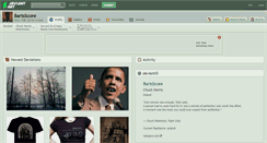 Desktop Screenshot of bartsscore.deviantart.com