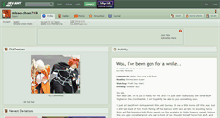 Desktop Screenshot of misao-chan719.deviantart.com