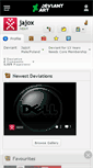Mobile Screenshot of jajox.deviantart.com
