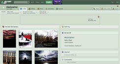 Desktop Screenshot of misssclarhol.deviantart.com