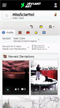 Mobile Screenshot of misssclarhol.deviantart.com