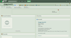 Desktop Screenshot of omega-smut101.deviantart.com