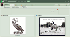 Desktop Screenshot of deslichen.deviantart.com