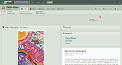 Desktop Screenshot of pastel-kisses.deviantart.com