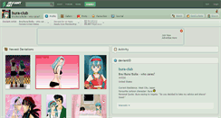 Desktop Screenshot of bura-club.deviantart.com