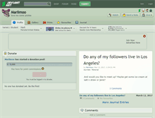 Tablet Screenshot of marlimoo.deviantart.com