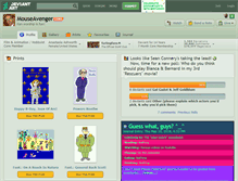 Tablet Screenshot of mouseavenger.deviantart.com