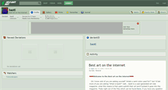 Desktop Screenshot of baoti.deviantart.com