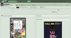Desktop Screenshot of icekirby64.deviantart.com