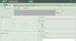 Desktop Screenshot of latias.deviantart.com