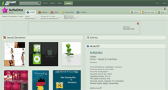 Desktop Screenshot of buffalokid.deviantart.com