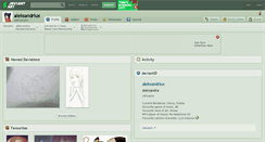 Desktop Screenshot of aleksandriux.deviantart.com