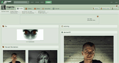 Desktop Screenshot of magenta.deviantart.com