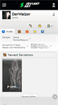 Mobile Screenshot of derwalzer.deviantart.com