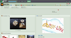 Desktop Screenshot of daisy-like.deviantart.com