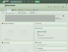 Tablet Screenshot of ellisons-dream.deviantart.com