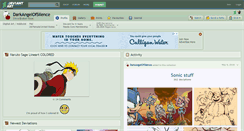 Desktop Screenshot of darkangelofsilence.deviantart.com