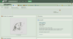 Desktop Screenshot of kathysgallery.deviantart.com