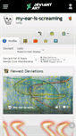 Mobile Screenshot of my-ear-is-screaming.deviantart.com