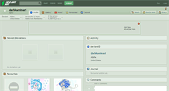 Desktop Screenshot of darkkaminari.deviantart.com