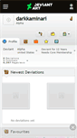 Mobile Screenshot of darkkaminari.deviantart.com