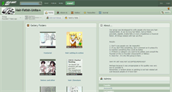 Desktop Screenshot of hair-fetish-unite.deviantart.com
