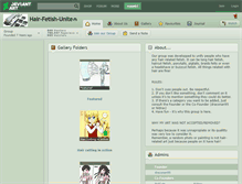 Tablet Screenshot of hair-fetish-unite.deviantart.com